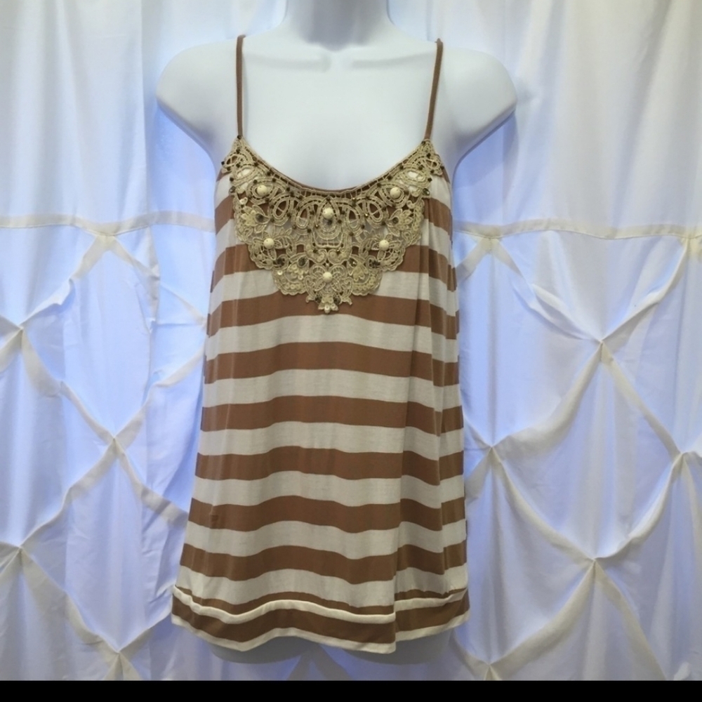 Express‎ Striped Cami Tank